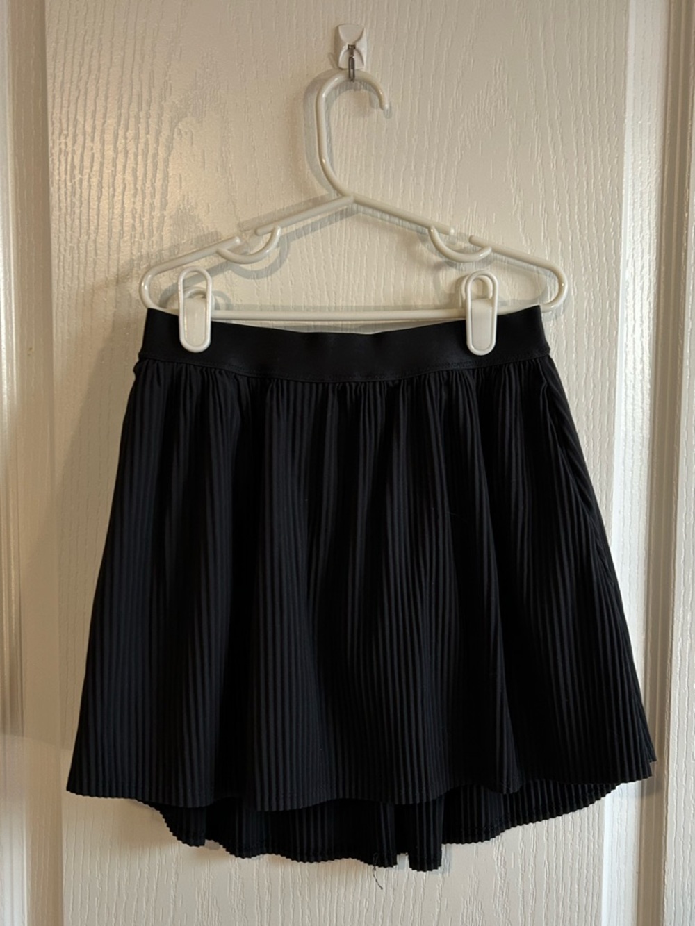 all in motion Black Pleated Skater Mini Skort